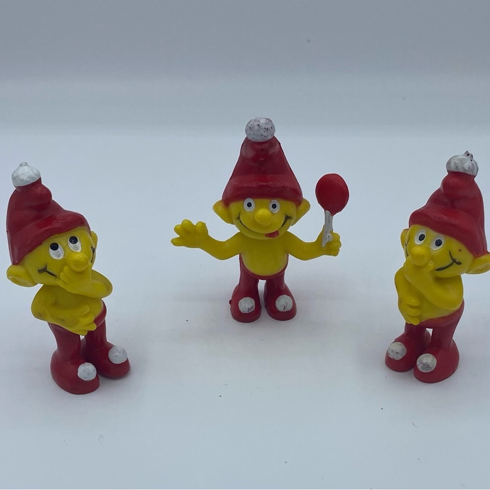Vintage Smurfs - lot of 5
